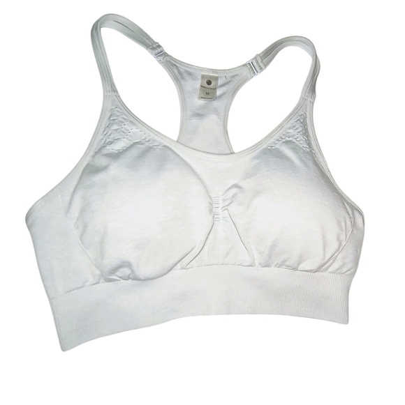 Yogalicious Women's Racerback Padded Wireless Yoga Sports Bra, M - Picture 1 of 6